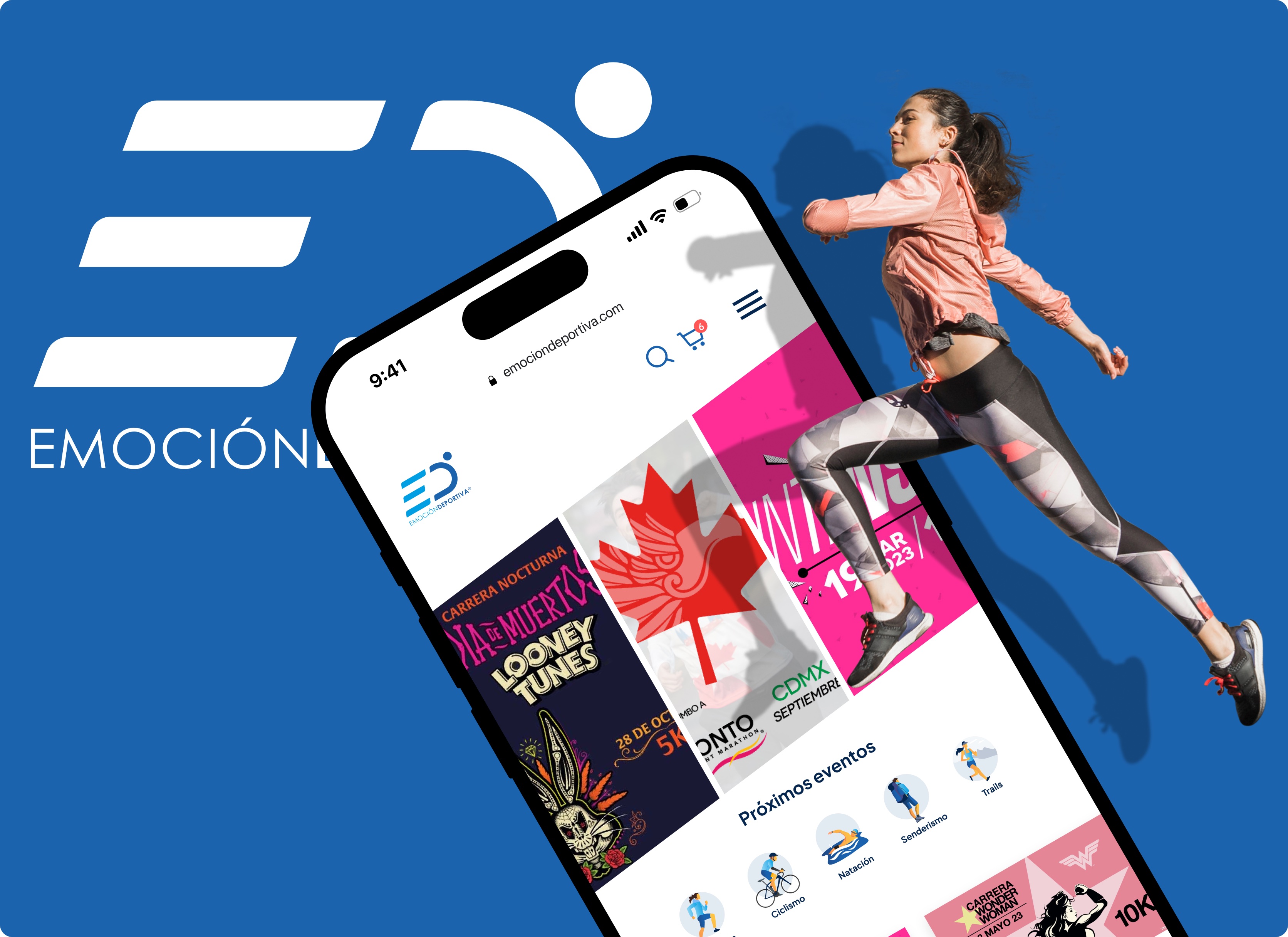 Experiencia móvil Emoción Deportiva