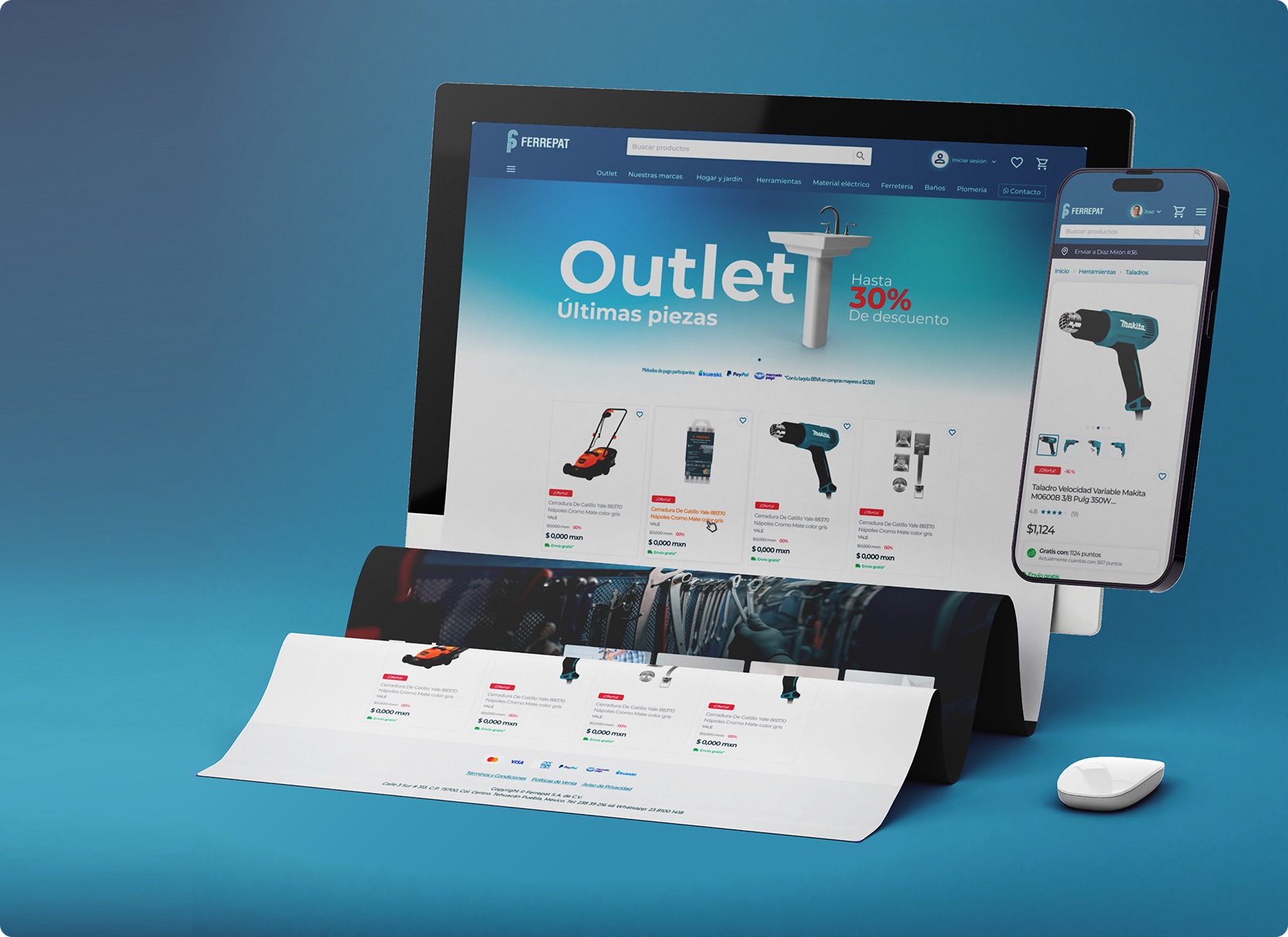 Ecommerce responsive Ferrepat